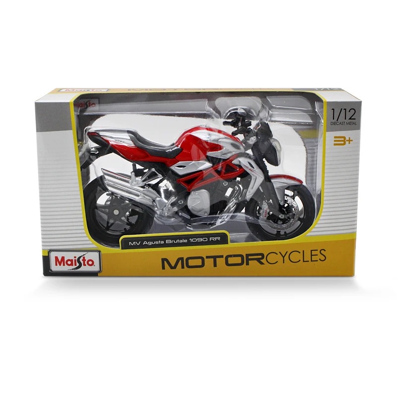 Maisto 1/12 MV Agusta F4 Brutale 1090 RR мотоцикл литье под давлением модель игрушки для детей
