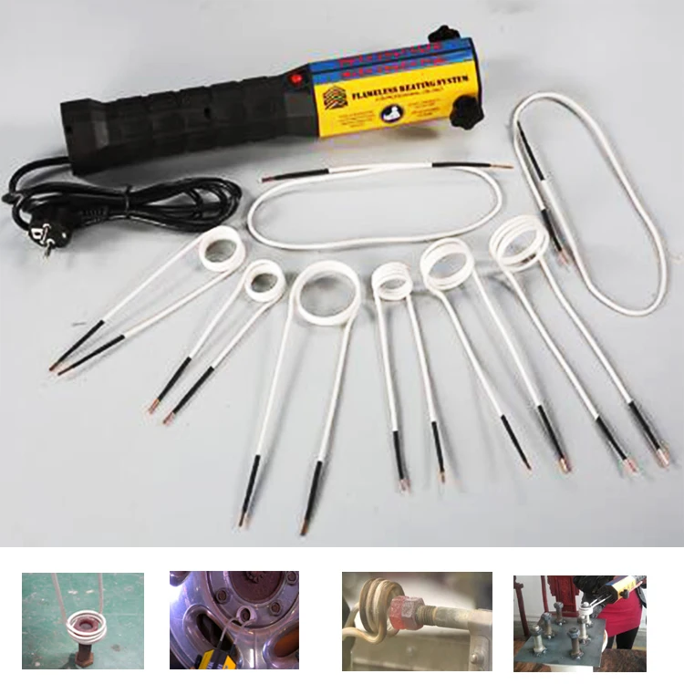 

Induction Heater Bolt Heat Disassembler Screw Tool 220V/110V Magnetic Induction Heater Kit Heating Bolt Remover Car Repair Tool