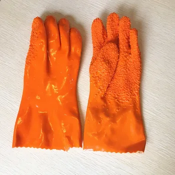 

HOT Vegetable Cleaner Gloves PVC BPA-free Gloves Suitable for Warm and Cold Water TI99