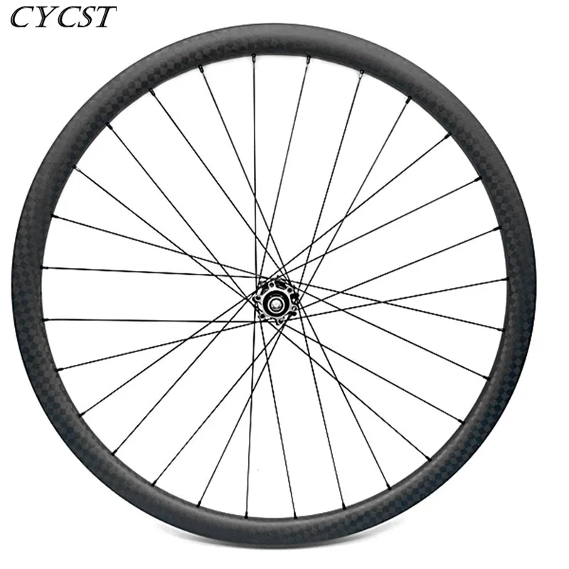 1580g 29er прямые тяговые 35x25 мм бескамерные Углеродные MTB колеса FASTace DA206 концентратор 100x15 142x12 CN424 карбоновые дисковые колеса горного велосипеда