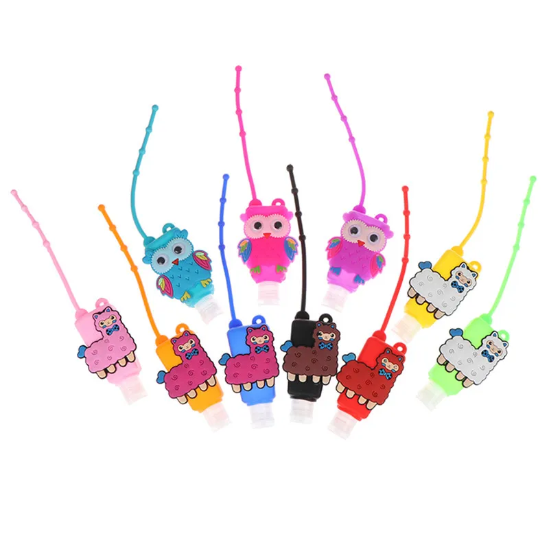 30ML Embossed Cute Cartoon Owl Shape Silicone Mini Hand Sanitizer Disposable No Clean Detachable Cover Travel Portable Safe Gel 30ML Embossed Cute Cartoon Owl Shape Silicone Mini Hand Sanitizer Disposable No Clean Detachable Cover Travel Portable Safe Gel
