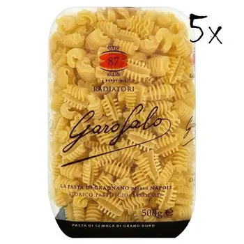 

Garofalo 5X Radiatori No. 87 100% Italian Pasta 500g Pasta di Gragnano