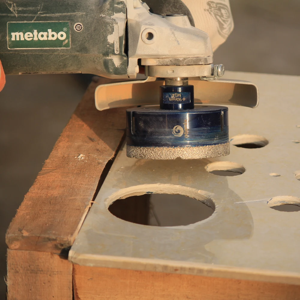 KURSTOL Diamantbohrer Set 28mm - 2 Stück Fliesenbohrer Für Porzellan, Marmor & Granit