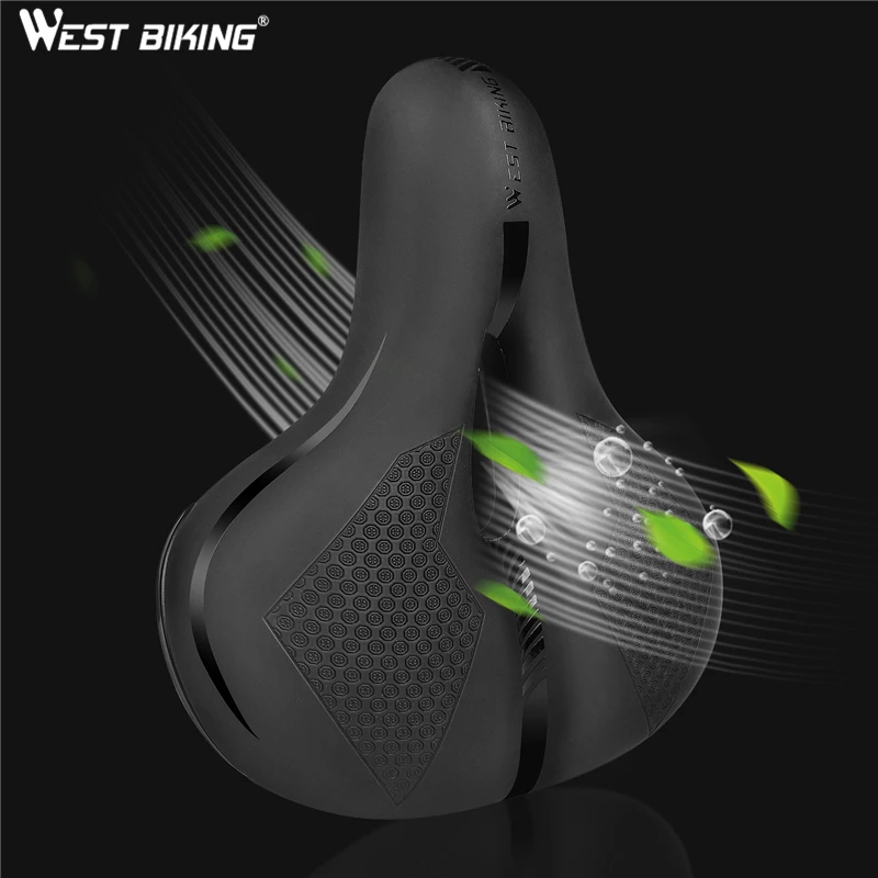 WEST BIKING плотное велосипедное седло для горного и дорожного велосипеда мягкое