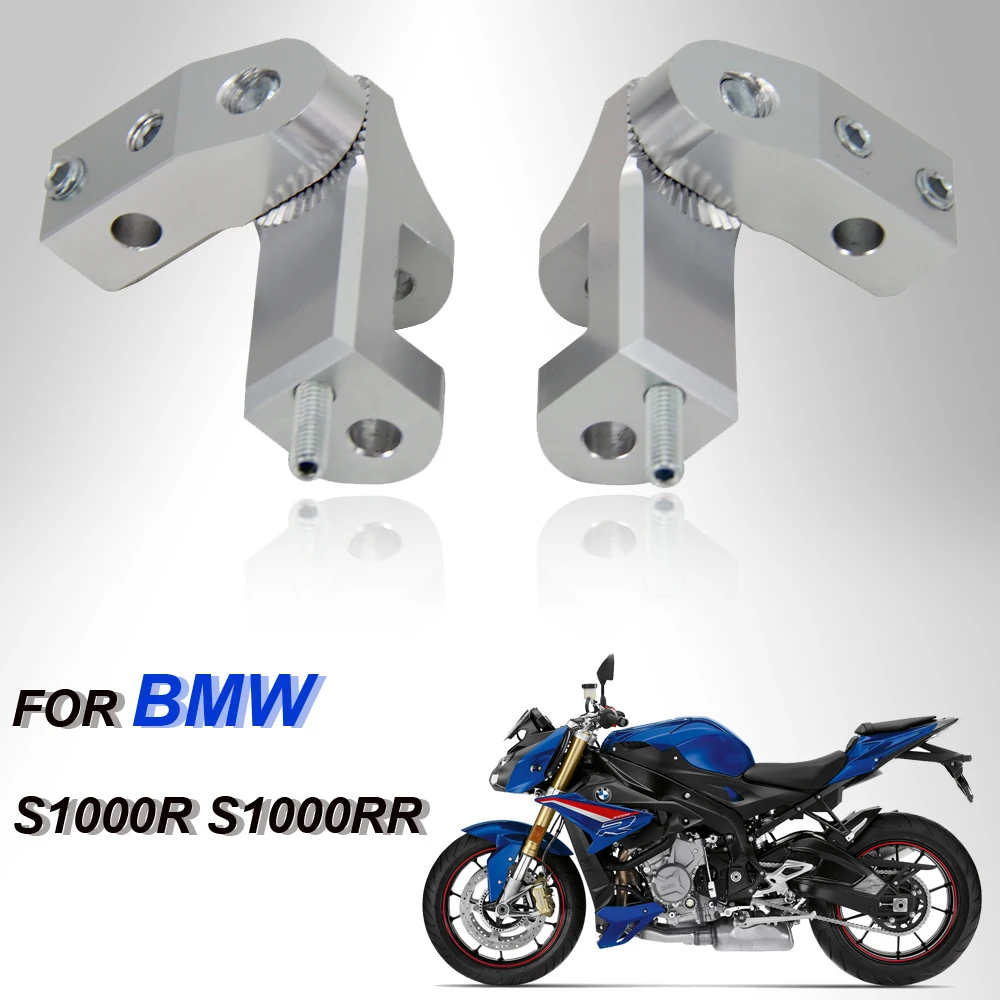 

NEW Motorcycle FOR BMW S1000R S1000RR S 1000 R RR Rockster Adjustable Driver Footrest Passenger Lowering