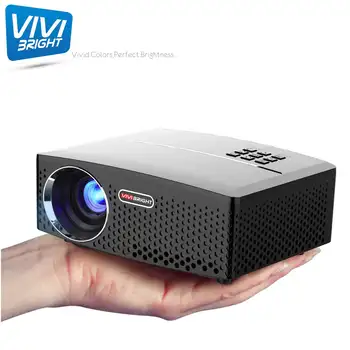 

Vivibright GP80 New Wireless Projector WIFI USB Portable Projector 1800 Lumens Micro Video Projector 1920 x 1080P For Home