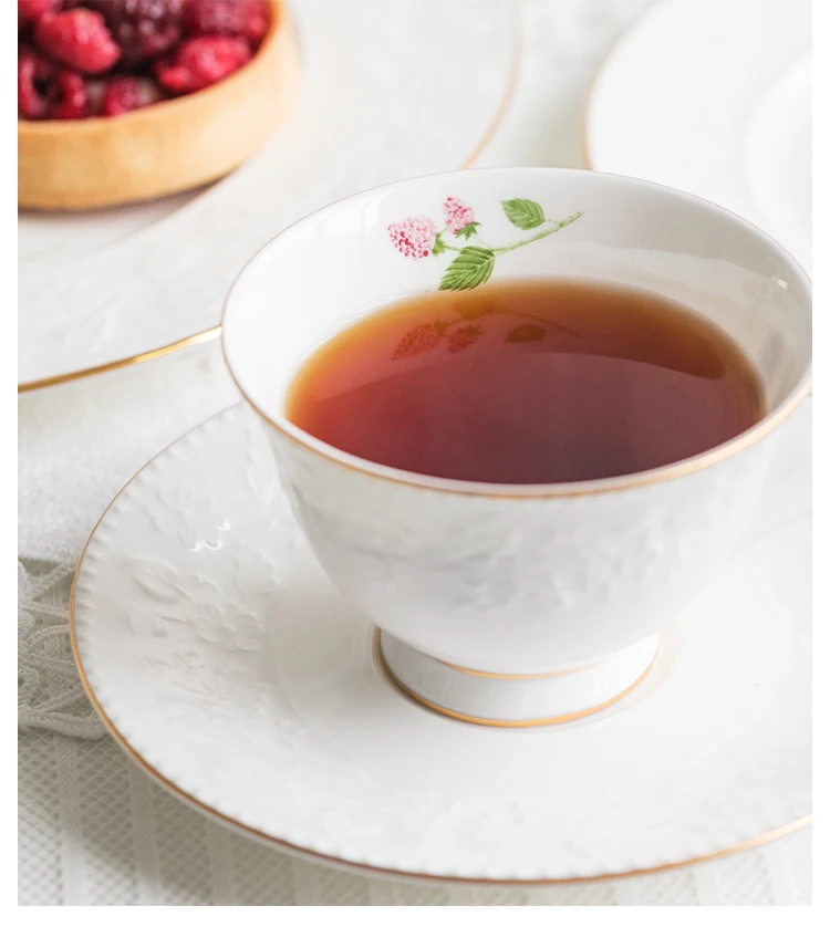 Фарфоровые чашки из костяного фарфора, королевская чашка для кофе, высокое качество, набор чайных тарелок, японская ручная роспись, чашка с розами Beker Zen Bowl E5