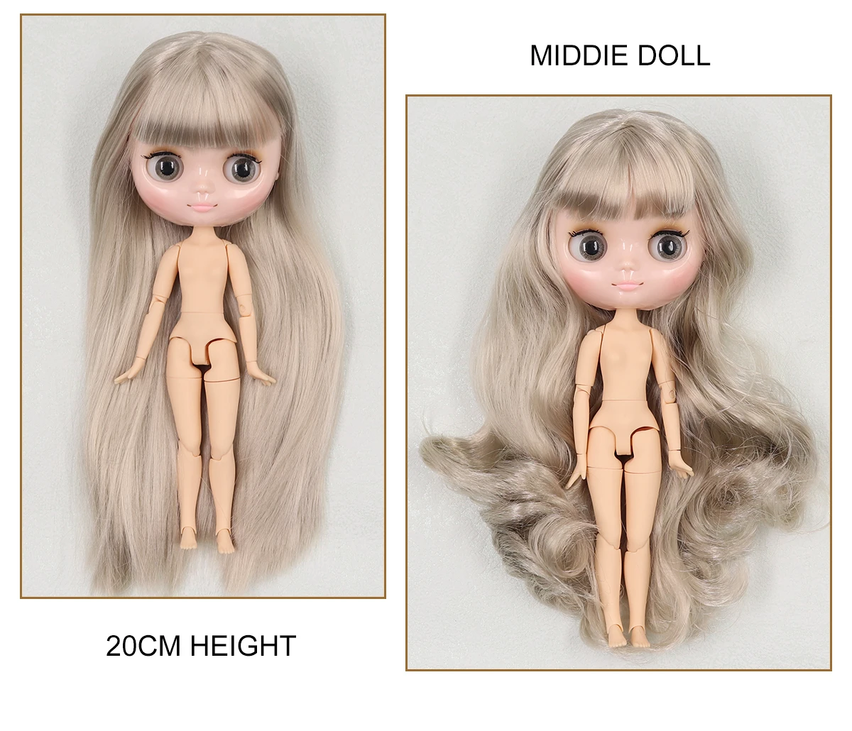 Middie Blythe Doll with Blonde Hair, Tilting-Head & Custom Jointed Body 1