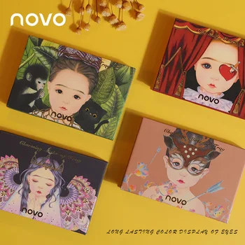 

Fantasy Elf 8 Colors Matte Shimmer Eyeshadow Palette Waterproof Nude Eye Shadow Beauty Glitter Diamond Shine Eyes Makeup Kit