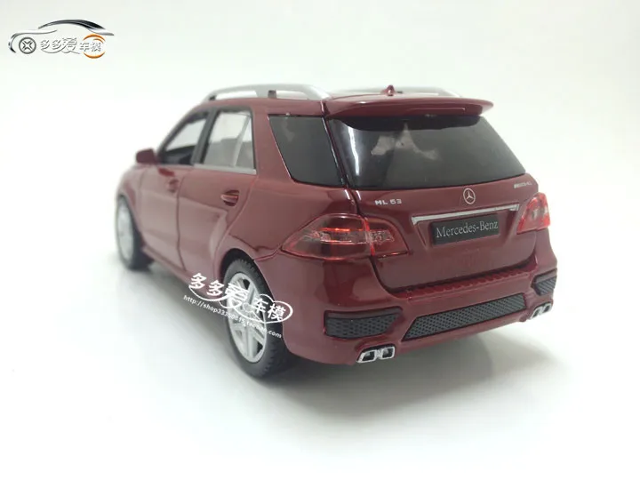 1:32 Mercedes-Benz ML63 SUV четыре двери звук фото синтетический Золотой литье модель автомобиля детские игрушки