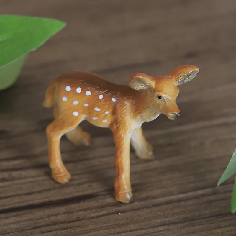 

Sika Deer Christmas Series Craft Work Xmas Gift Easter's Day Present Living Room Bedroom Home Decorations