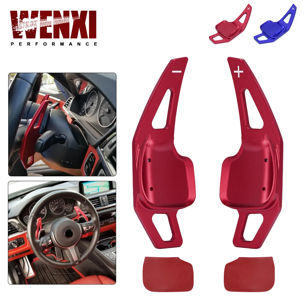 

Aluminum Shift Paddle Steering Wheel Shift Paddle Shifter Extension For 13-18 BMW 2 3 4 5 6 7 Series F22 F23 F30 F31 X1 X4 Z4