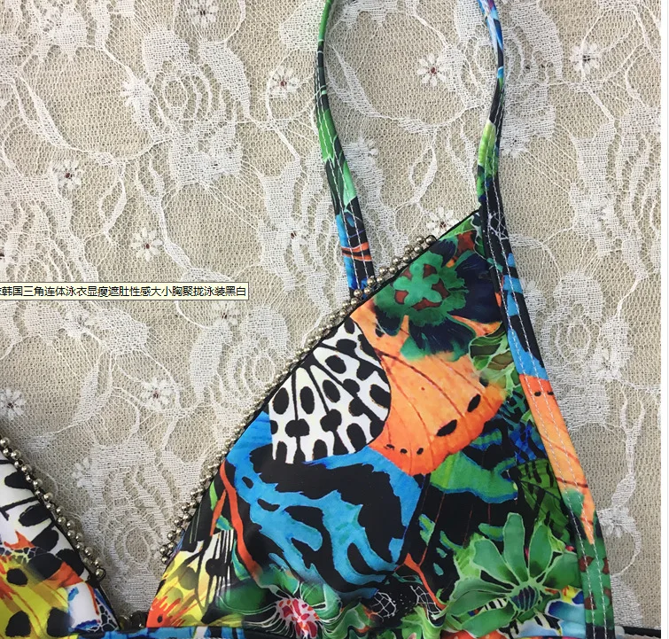 Print Bikini 2020 Swimwear Women Swimsuit Push Up Biquini Micro Sexy Bikinis Set Bathing Suit Female Retro Floral Beachwear