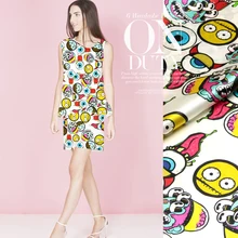 118 см набивная атласная шелковая ткань МЕТР 19 мм мягкий шелк стрейч атласная ткань Атлас спандекс натуральный шелк ткань ткань