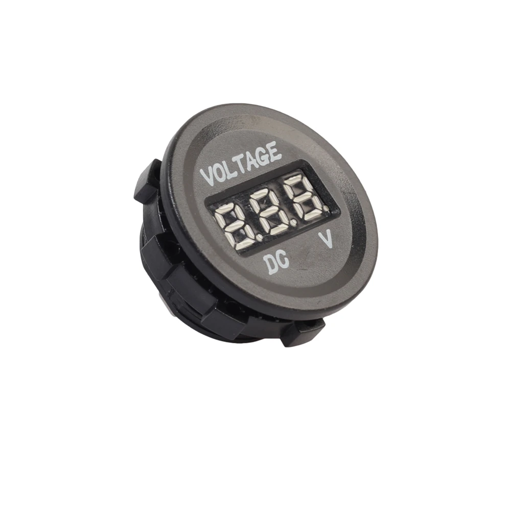 

Digital LED Car Voltmeter Thermometer Auto Car USB Charger 12V/24V Temperature Meter Voltmeter Cigarette Lighter 4