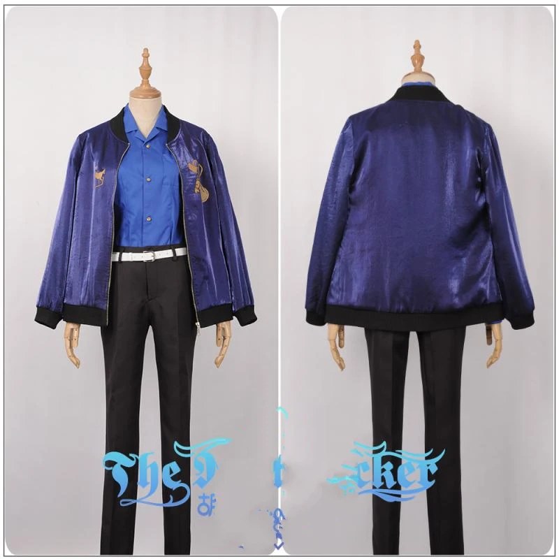 Игра DRB Aohitsugi Samatoki Косплей Костюм дивизион рэп битва Мужская Женская бейсбольная форма Хэллоуин Рождественские костюмы