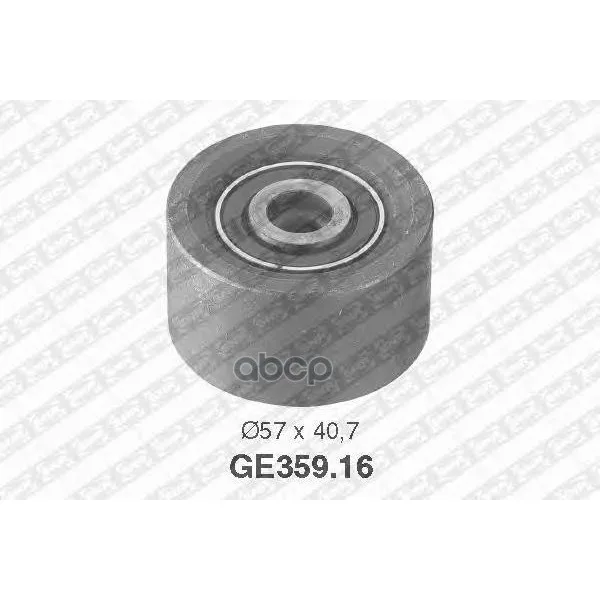 Ge359.16_ролик Обводной Ремня Грм! Citroen C3, Peugeot 206/307 1.6 16v 98 Ntn-Snr Ge35916 NTN-SNR арт. GE35916