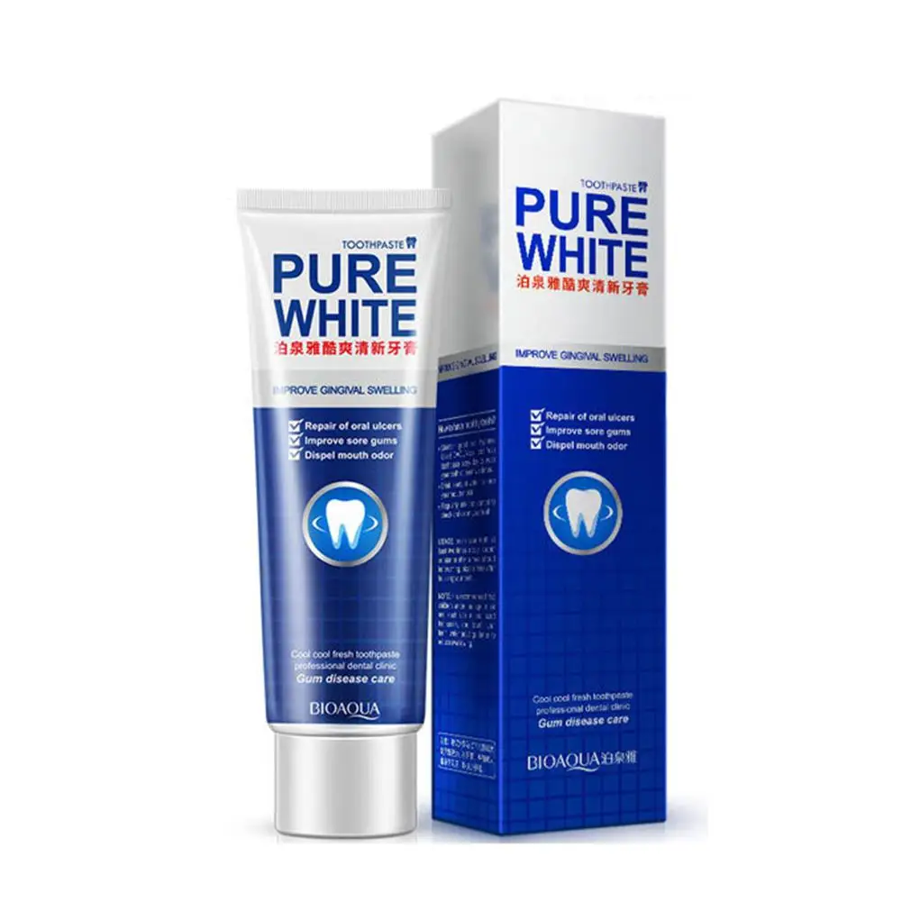 

VIBRANT GLAMOUR Mint Flavor Fresh Breath Tooth Paste Tooth Care Cleaning Teeth Whitening Toothpaste