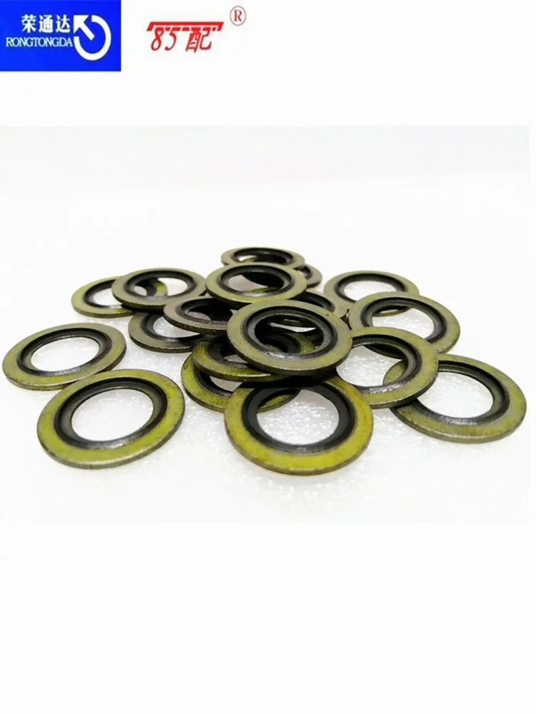 Car Engine Plug Engine Oil Drain Plug Gasket 016393 016454 for Peugeot Citroen, Toyota, Renault, Fiat, Iveco, Nissan, Opel, Volvo, Mini, Benchi