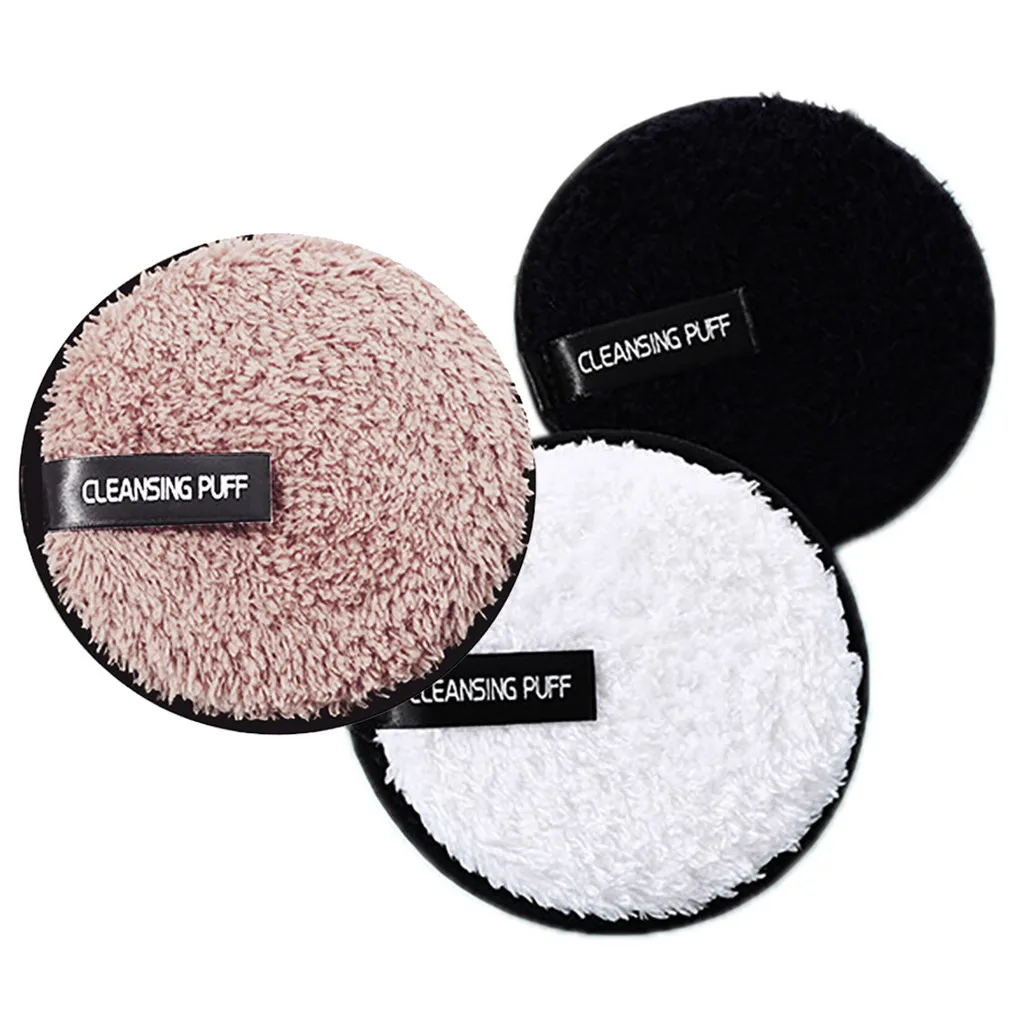 Makeup remover Microfiber Cloth Pads Towel Face Cleansing Makeup Remover Towel Face Cleansing Makeup Lazy cleansing powder puff