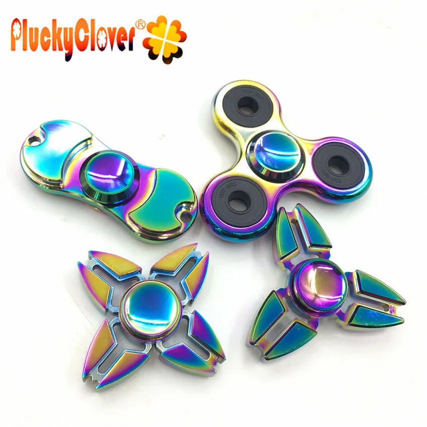 1 pc Fidget Spinner Aluminium Crab Spiner Toy Anti Stress Finger Top Spin  Gyroscope Antistress Spiner