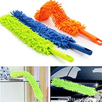 

Bendable Microfibre Duster Cleaning Home Car Cleaner Dust Handle Dust Mites Portable Dusting Brush