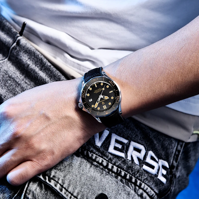 PAGANI DESIGN Men's Automatic Watches Mechanical Wristwatch Japan NH35A mechanical watch