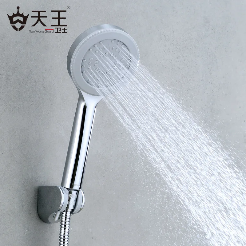 King Sanitary Ware Household Bathroom Toilet Supercharge Shower Nozzle Set Single-head Hand-Held Rain Manufacturers Wholesale