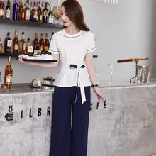 Лето Новое поступление спа массаж Униформа красивая форма косметичка одежда с О образным вырезом ремень отель униформа для салонов красоты AS119