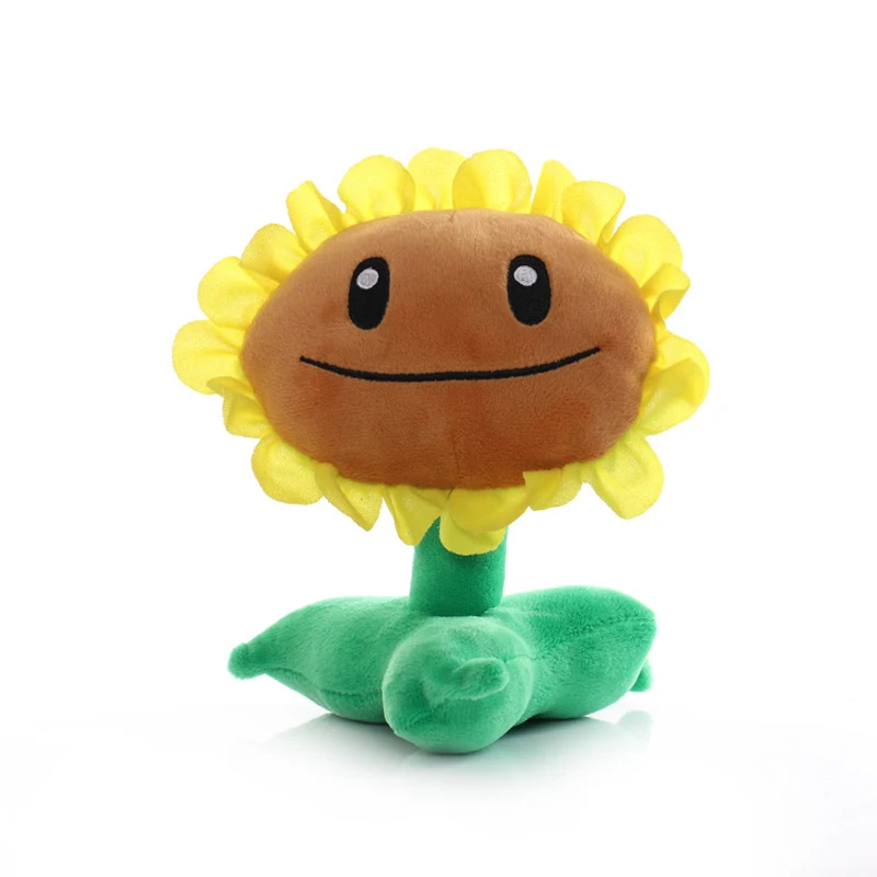 1pcs Plants vs Zombies Plants Plush Stuffed Toys 1320cm PVZ Peashooter Chomper SunFlower Plush