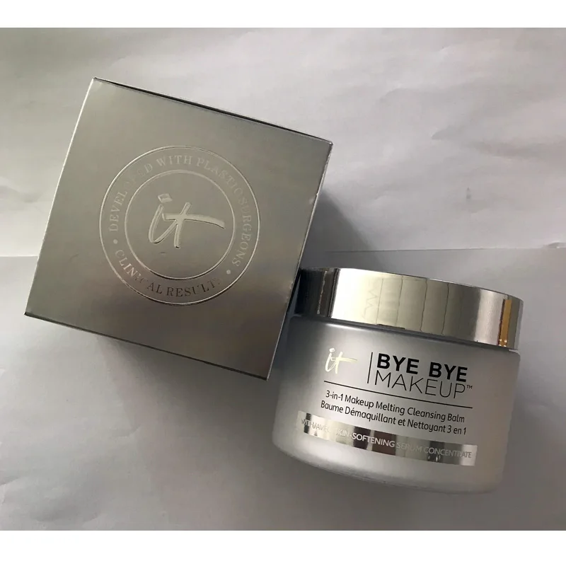 Bálsamo de Limpeza Lote Atacado it Cosméticos Bye Maquiagem 3-em-1 Derretendo 80g Pele Amaciante Soro Concentrado 6 Pçs - 1 6 pçs lote atacado it cosméticos bye