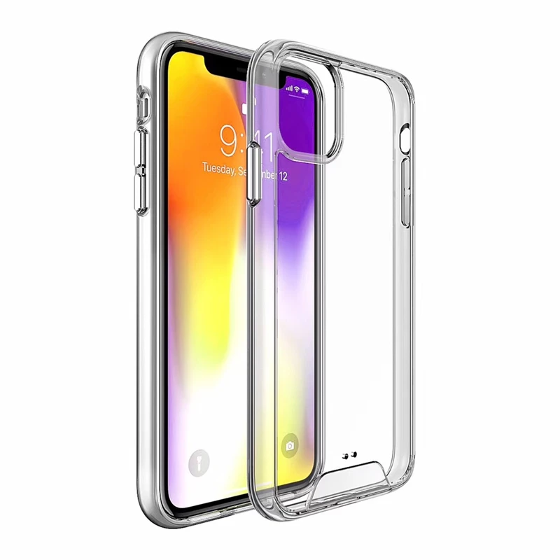 

Transparent armor Case for iPhone11 11Pro Max XS Max X XR For iPhone 7 8 Plus Shockproof hard case Funda Coque
