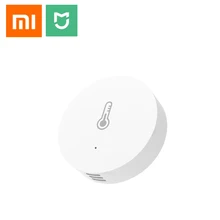 Xiami Mi Smart Temperature and Humidity Sensor WiFi Remote Control by Phone Mi APP Mijia Smart Home Thermometer Sensor 22 xiaomi mijia lf eye massager cold warm auto smart temperature sensor control automatic sensor eyes relax usb rechargeable
