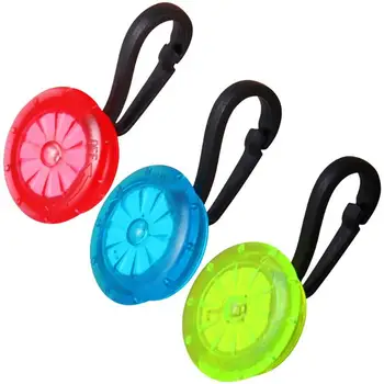 

Outdoor Sports Mini Pocket LED Bicycle Lamp Various Specifications Optional Backpack Zipper Light Pet Flashlight Red/Blue/Green