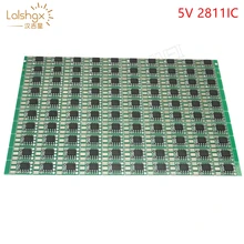 50 шт. 5 в 12 мм WS2811 IC светодиодный пиксельный узел Модуль светильник без провод для адресного прибора светодиодные лампы чипы