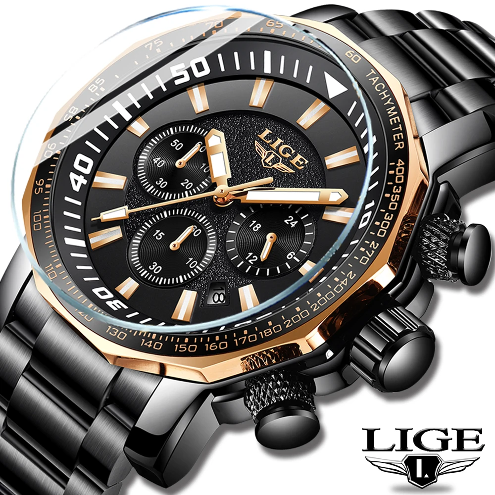 men's large dial watches