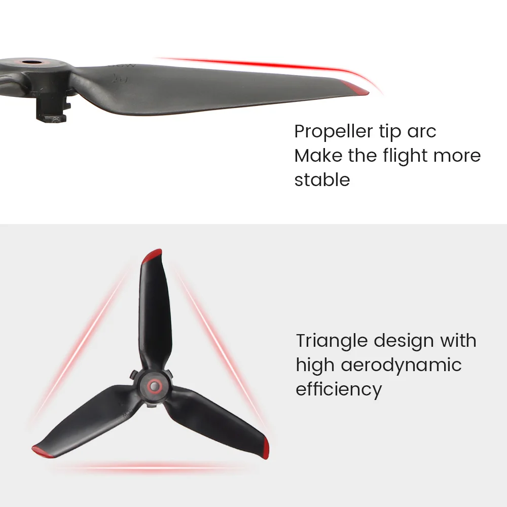 Propeller Replacement Parts Drone Propeller Blades Drone Propeller Drone Propellers for DJI FPV Drone