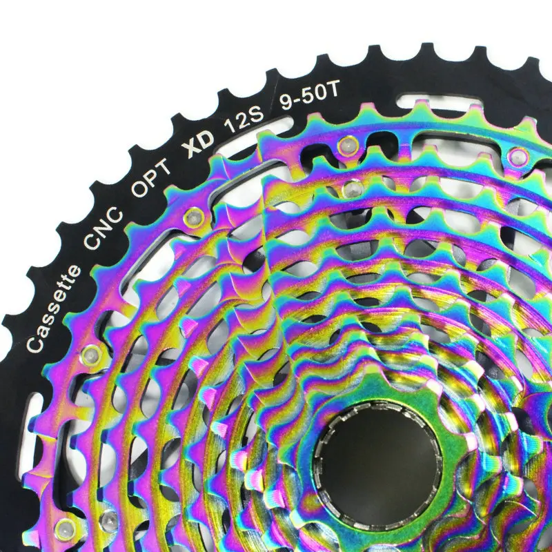 Кассета для горного велосипеда MTB 9 50T кассета XD радужная с широким коэффициентом