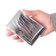 

160*210cmThermal Blanket Outdoor Emergency Survival Rescue First Aid Blanket Camp Sleeping Pad Cold Weather Tourism Accessory