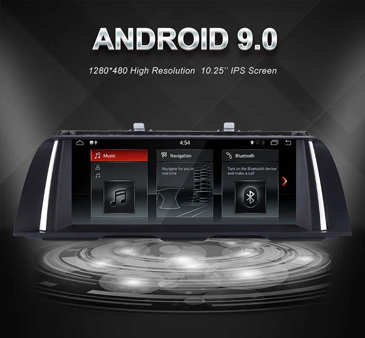 Clearance EBILAEN android 9.0 Car DVD GPS Player For BMW 5 Series F10 F11 (2011-2016) CIC/NBT Auto Radio Multimedia Navigation 520i Stereo 7