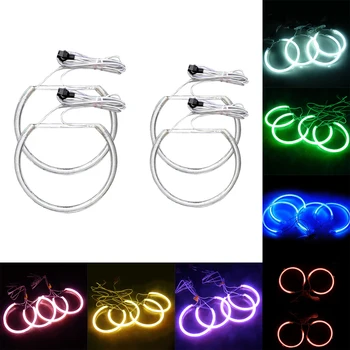 

4X Angel Eyes CCFL LED parking light rings Xenon lamp for BMW E46 Coupe sedan