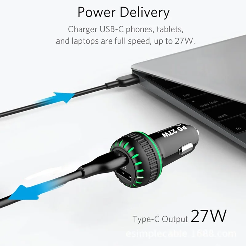 Tongdaytech 45 Вт USB быстрое автомобильное зарядное устройство для iPhone X XS 11 Pro Max PD зарядное устройство Quick Charge 4,0 QC 3,0 Cargador для samsung S10 S9