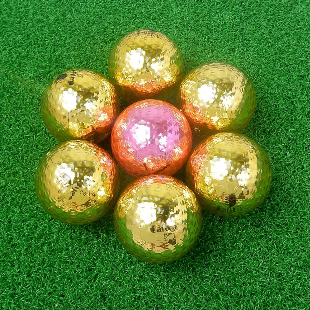 6pcs Premium Dual-Layer Golf Ball For Match Practice Play Golfer Gift Club Accessories Prize Giveaways