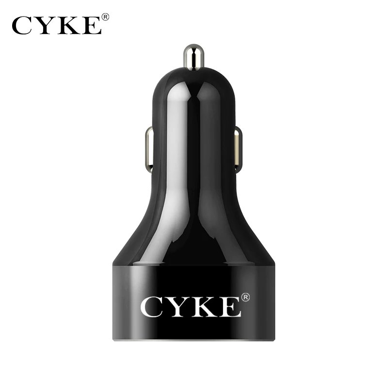 

CYKE C12 Car charger usb car charger conversion head dual-port flash charge one for two multi-function mobile phone fast charge