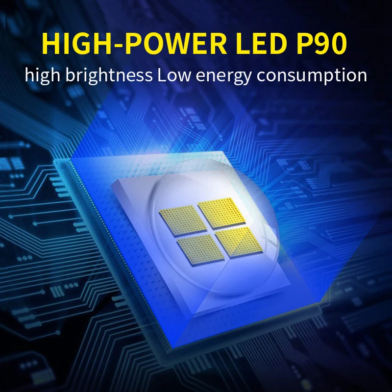 18000лм 3* XHP90 супер яркий светодиодный фонарик 3* xhp50 usb Перезаряжаемый 6 модель водонепроницаемый мощный фонарь с 26650 батареями