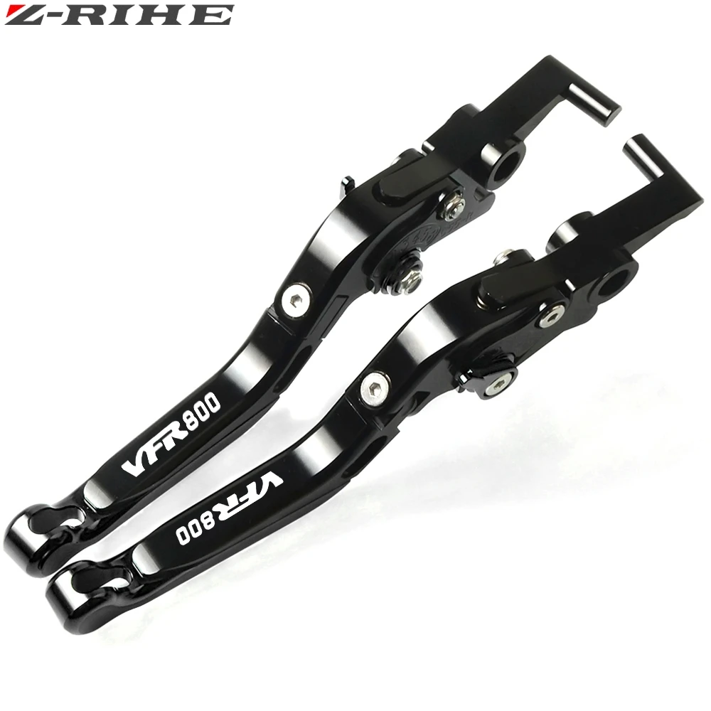 For Honda VFR 800 F VFR800 F 2002 2003 2004 2005 2006 2007- Motorcycle Accessories handle CNC Brake Clutch Levers - Цвет: BKBKBKBK