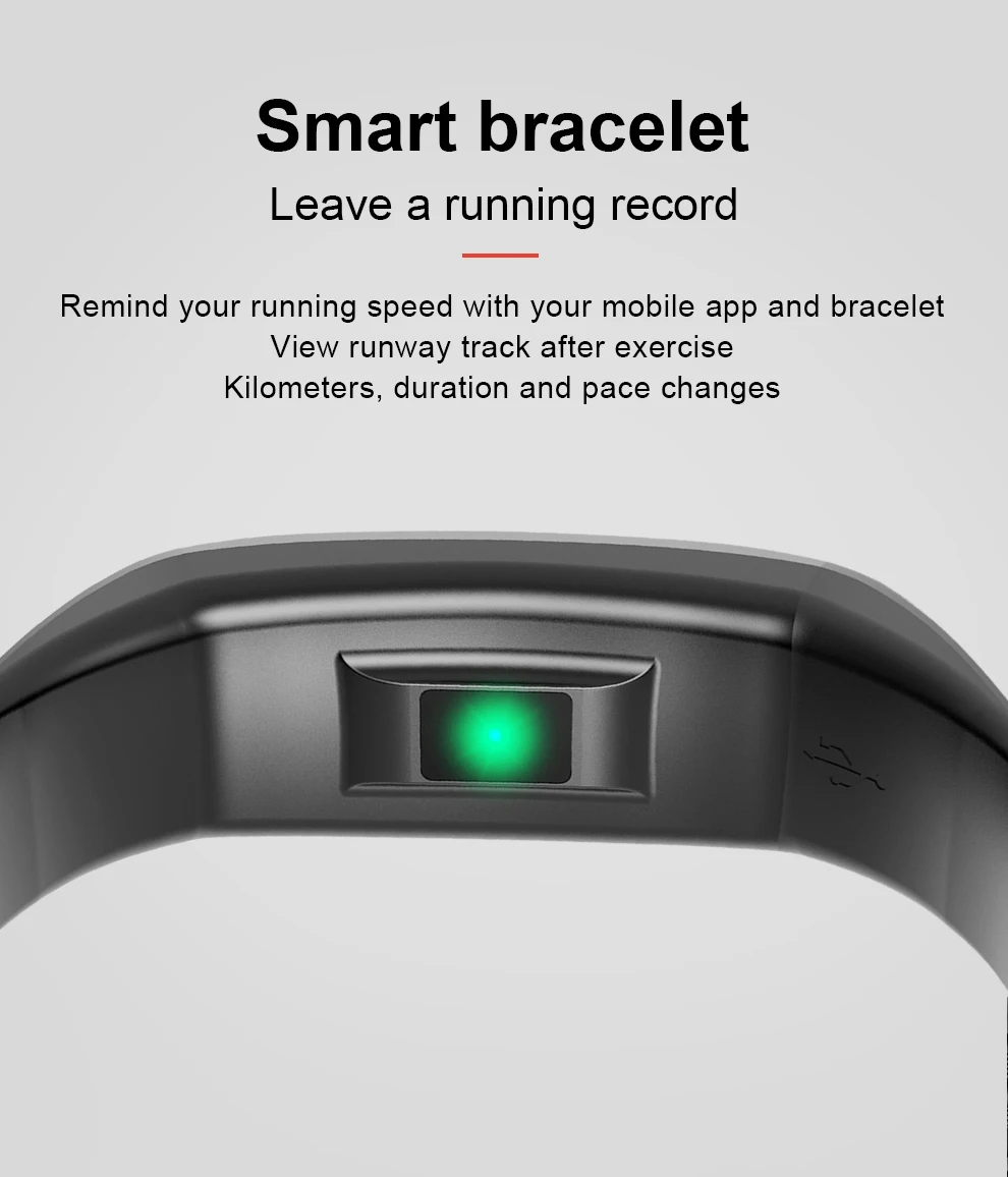 TONGYDA CK17S Smart Wristband Heart Rate Monitor Blood Pressure Pedometer Step Counter Fitness Bracelet Color Screen Smart Band