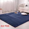 Kids Room Crawling Carpets For Living Room Bedroom Area Rugs 3CM Thick Coral velvet Japanese tatami Floor Mat Child Play Carpet 4