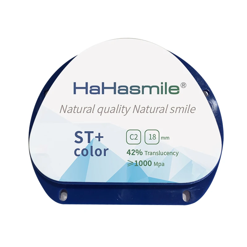 Hahasmile CAD CAM стоматологический профилированный цирконий + цветной Цирконий AG C2 Блок