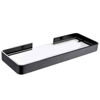 

Punch Free Bathroom Shampoo Shower Shelf Holder Space Aluminum Storage Rack Wall Shelf Bathroom Accessories 25cm/35cm/45cm